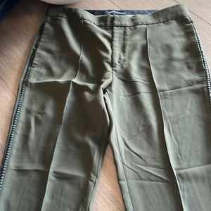 Banana Republic army green work pants